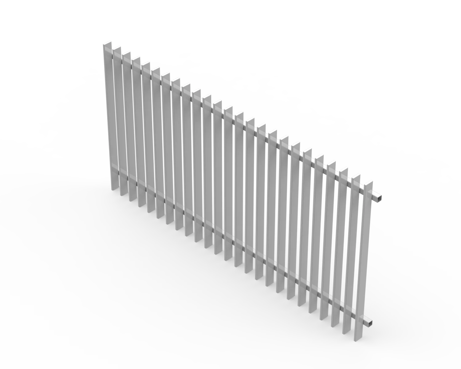 Radiator 65 Pool Fence Panel - 1200x2400mm | ARISTO Glass Products