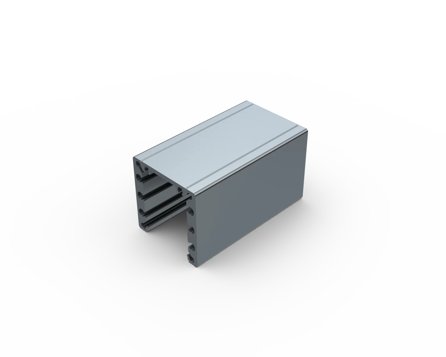 Alguard Heavy Duty Post - 56x56mm - 6300mm - MILL FINISH | ARISTO Glass ...